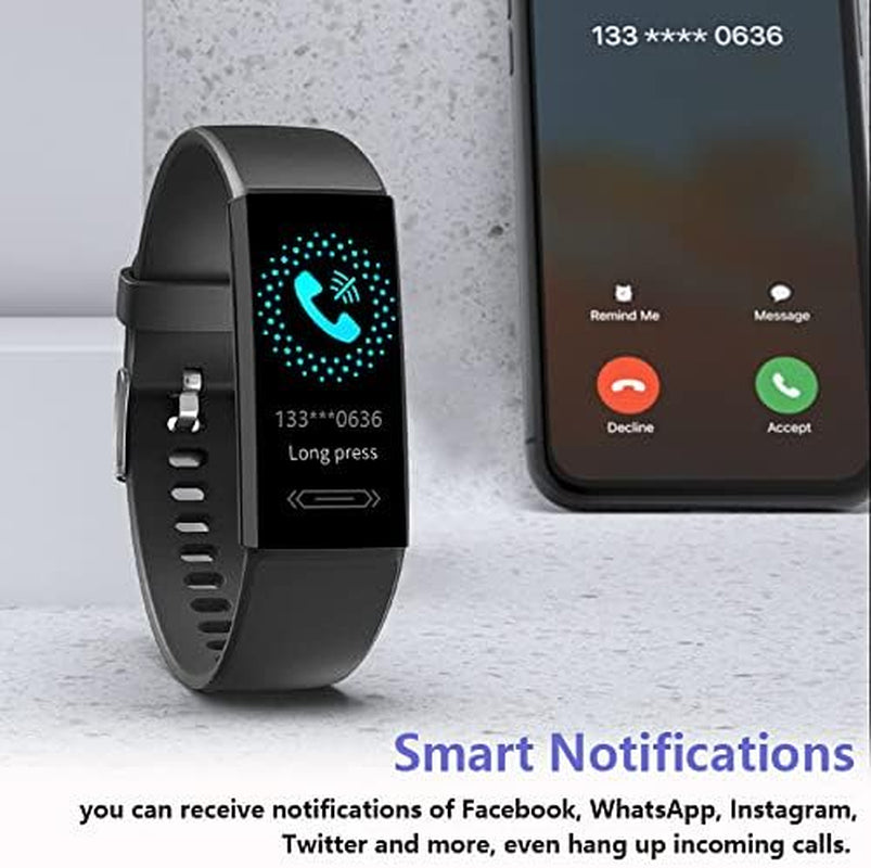 Revolutionary Fitness Activity Tracker: IP68 Waterproof Smart Watch with Heart Rate, Blood Pressure, and Body Temperature Monitoring for All Ages